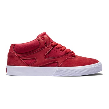 DC Kalis Vulc Mid Cervene - Panske Tenisky